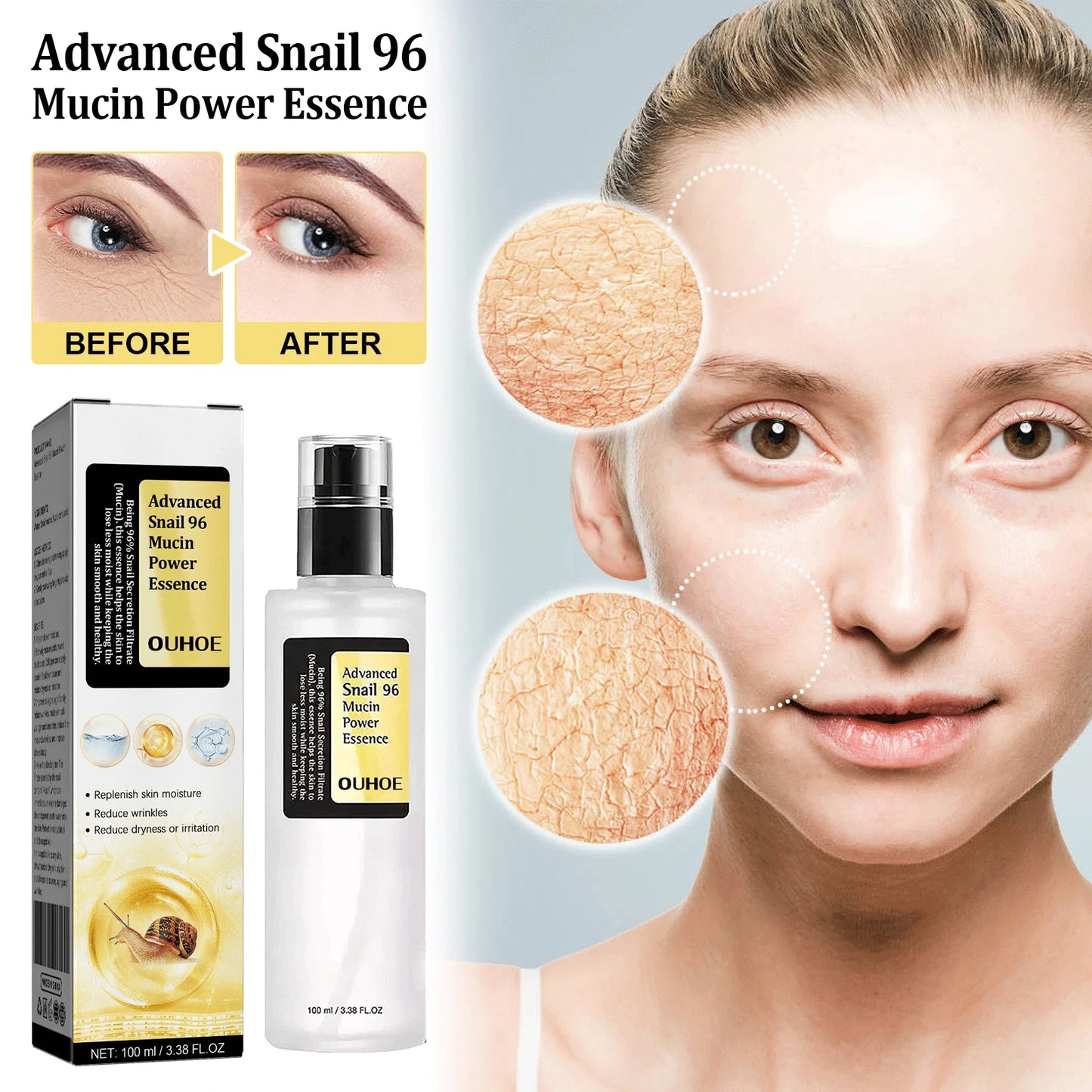 Advanced Skincare 96% Snail Mucus Serum